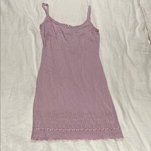 Elegant Pink Mini Dress